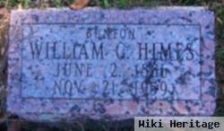 William G. "bunton" Himes