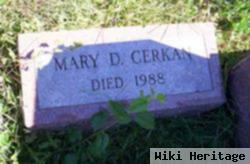 Mary D Cerkan