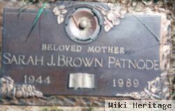 Sarah J. Brown Patnode