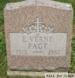 E Verne Page