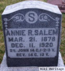 Annie R Salem