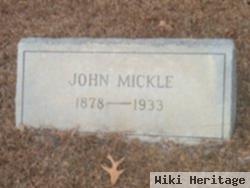 John Mickle