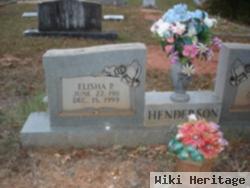 Elisha P. Henderson