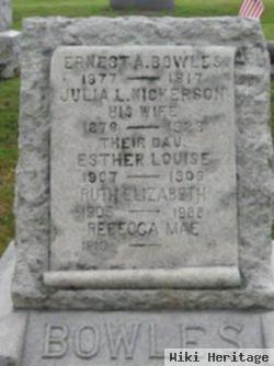 Ruth Elizabeth Bowles