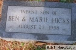 Infant Son Hicks