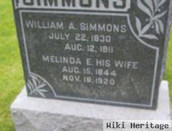 William A Simmons