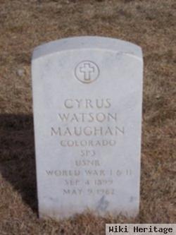 Cyrus Watson Maughan