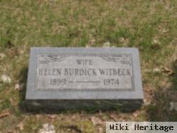 Helen Elizabeth Burdick Witbeck