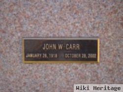 John W Carr