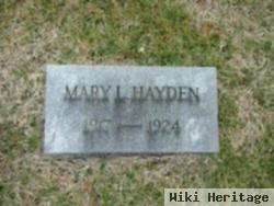 Mary L. Hayden