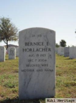 Bernice E Horlacher