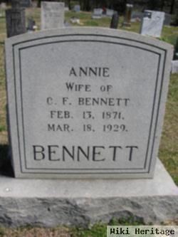 Mary Annie Bennett Bennett