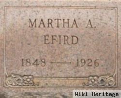 Martha Ann Clementine Efird Poplin