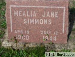 Melia Jane Welker Simmons