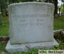 Myra Elizabeth Robbins