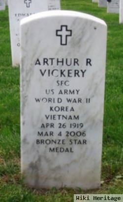 Arthur R Vickery