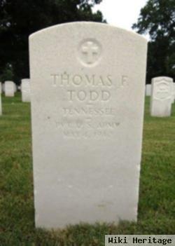 Thomas F Todd