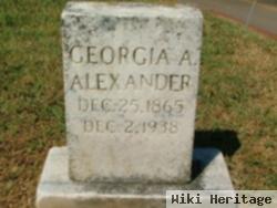 Georgia A Dale Alexander