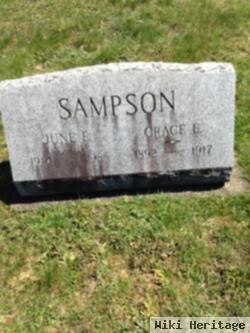 Grace E Sampson