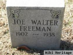 Joe Walter Freeman