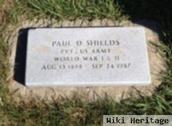 Paul Dewey Shields