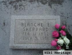 Blanche E. Sheppard