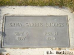 Erna Carrie Bjorge