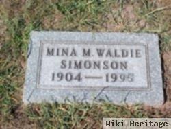 Mina M. Waldie Simonson