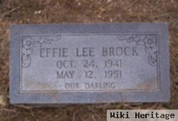 Effie Lee Brock