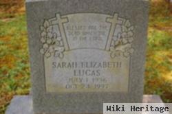 Sarah Elizabeth Lucas