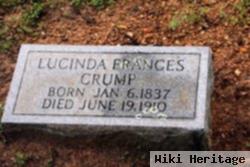 Lucinda Frances "aunt Lou" Crump