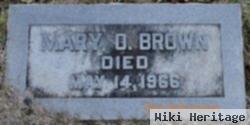 Mary Ossian Brown