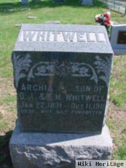 Archie Lee Whitwell