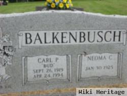 Carl P. "bud" Balkenbusch