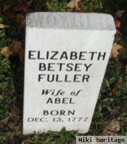 Elizabeth "betsey" Grover Fuller