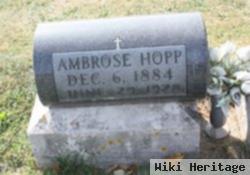 Ambrose Hopp