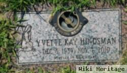 Yvetta Kay Hindsman