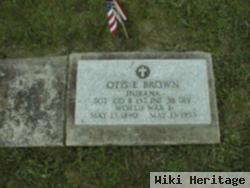 Sgt Otis Earl Brown