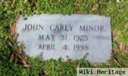 John Carey Minor