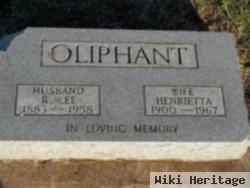 R Lee Oliphant