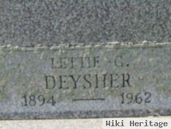 Lettie G. Deysher