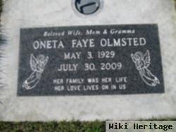 Oneta Faye Olmstead