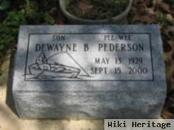 Dewayne B. "pee Wee" Pederson