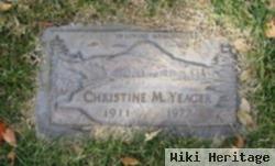 Christine Mae "christie" Hobbs Yeager