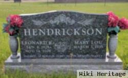 Leonard Roy Hendrickson