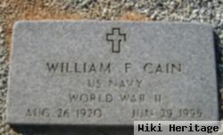 William F. Cain