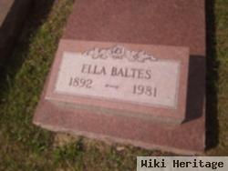 Ella Mary Frantz Baltes