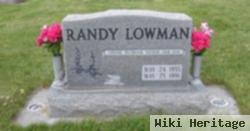 Randy Grant Lowman