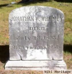 Jonathan W Whitney