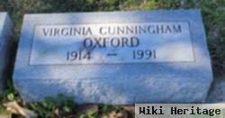 Virginia Mary Cunningham Oxford